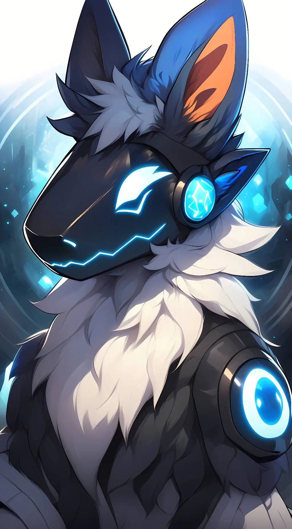 ai character: Lunar background