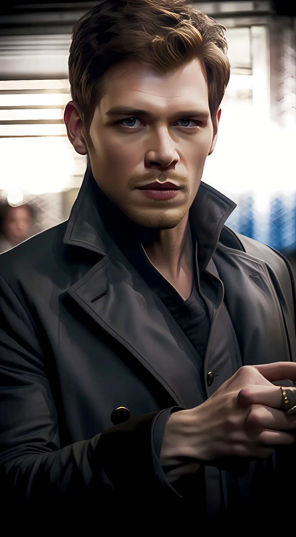 ai character: Klaus background