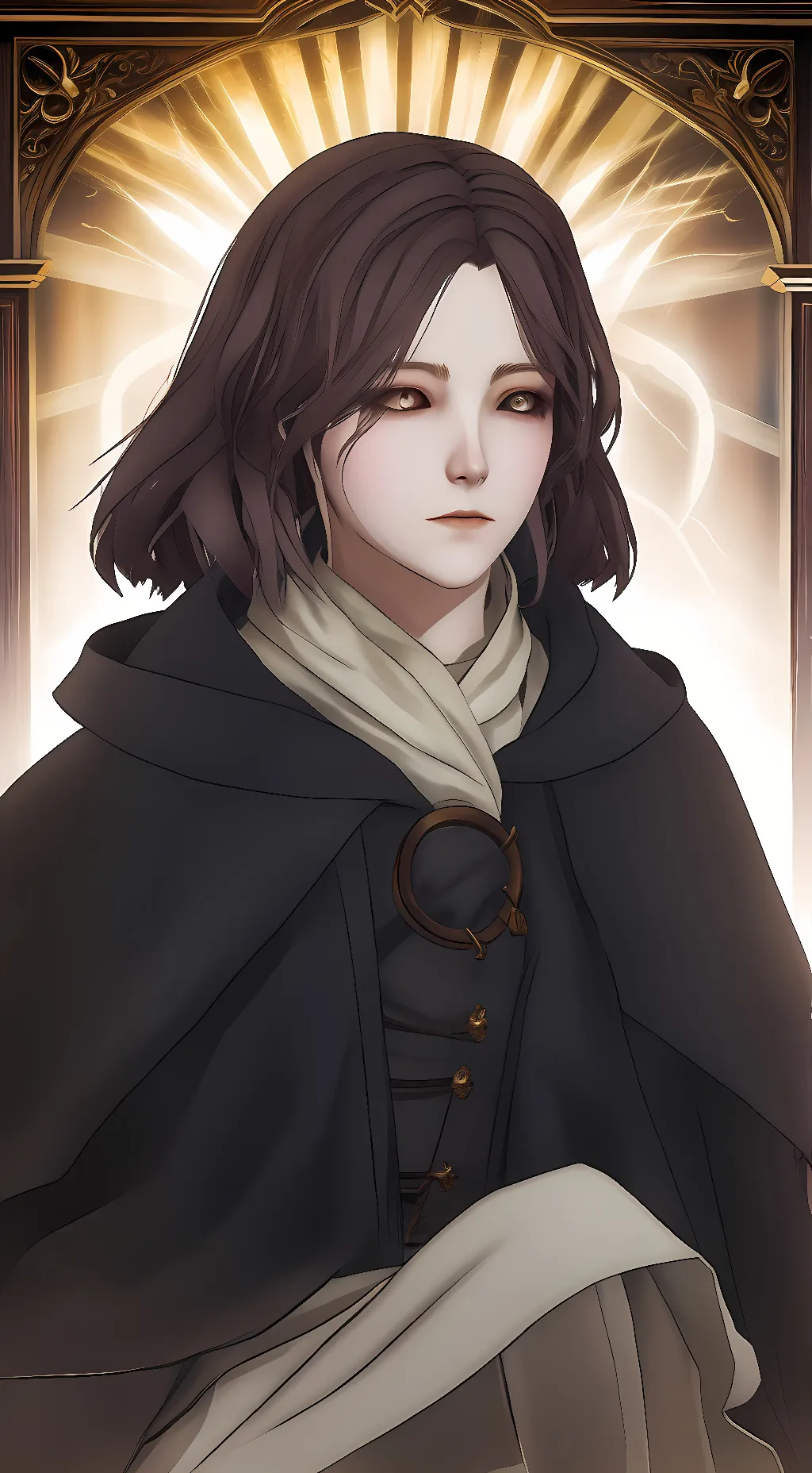 ai character: Melina  background