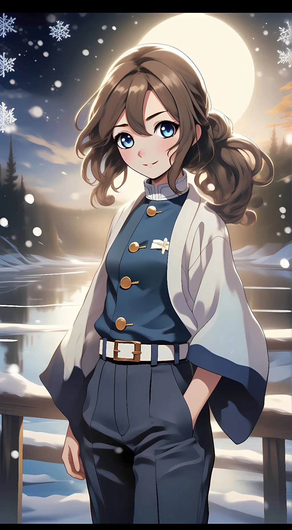 ai character: Kyomi Takumi background