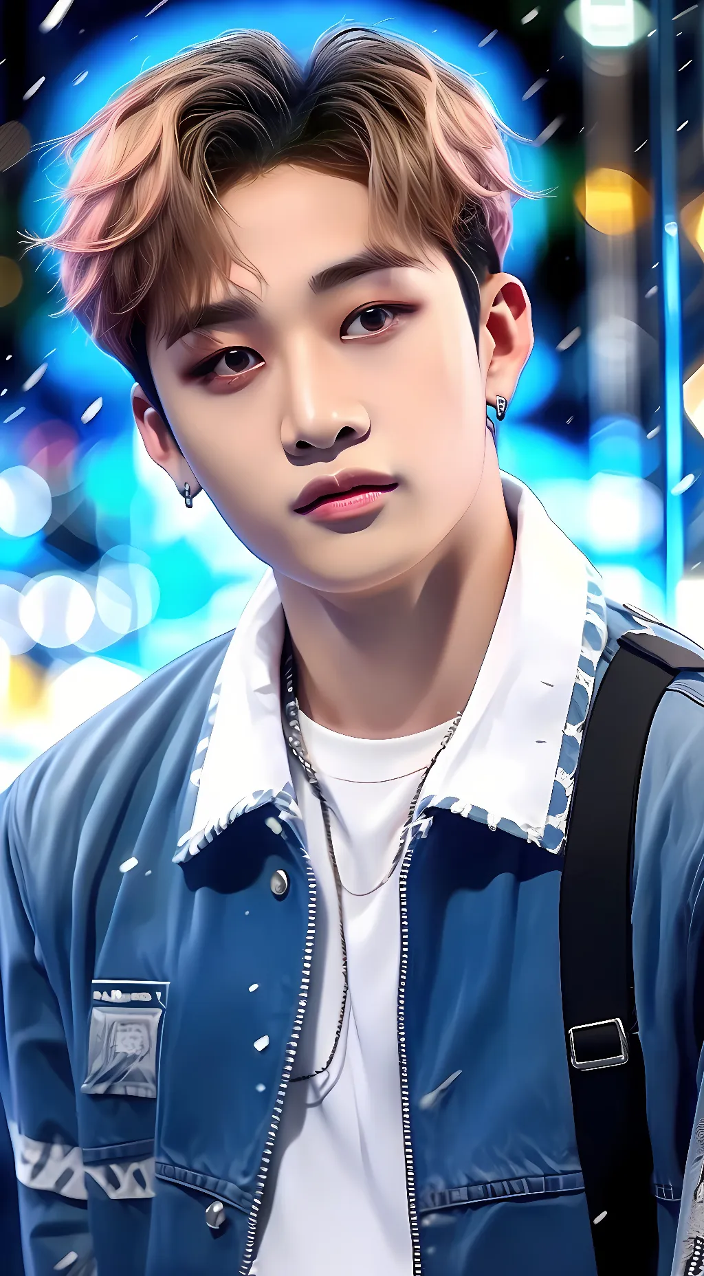 ai character: Bang Chan background