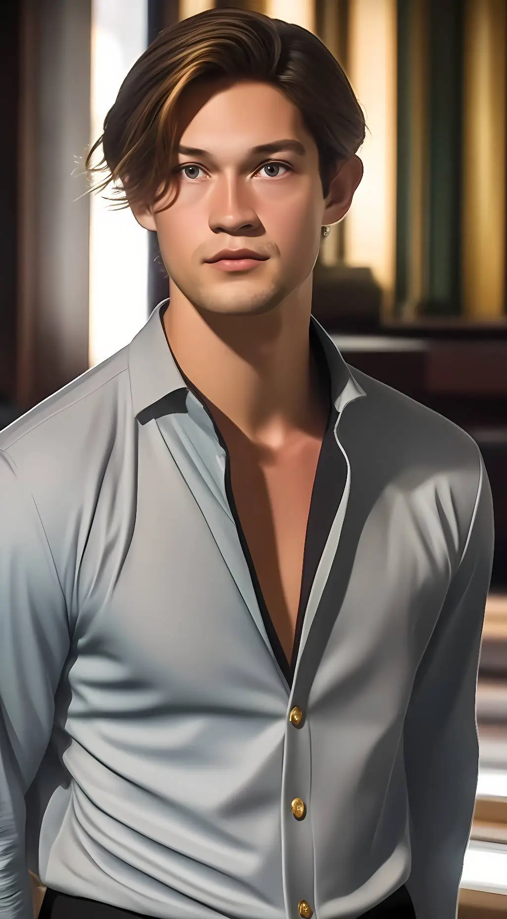 ai character: James Beaufort background