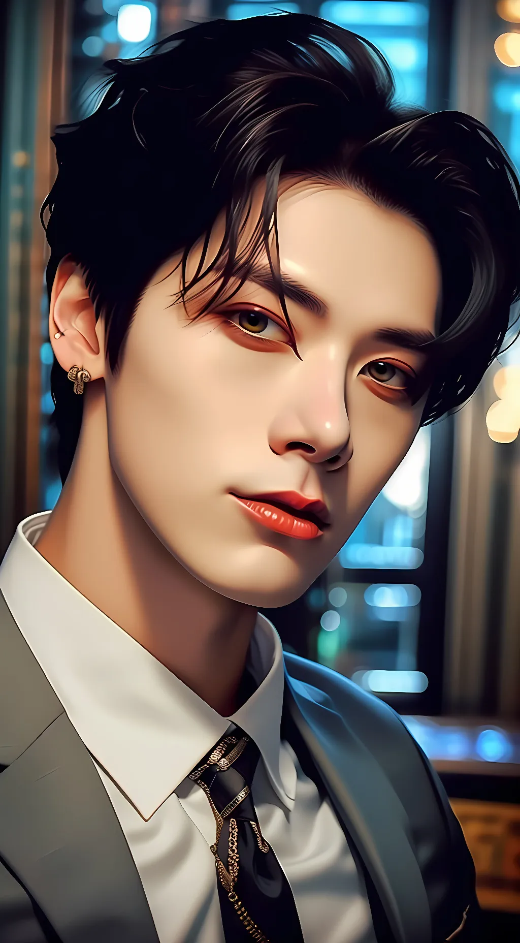 ai character: TEN background