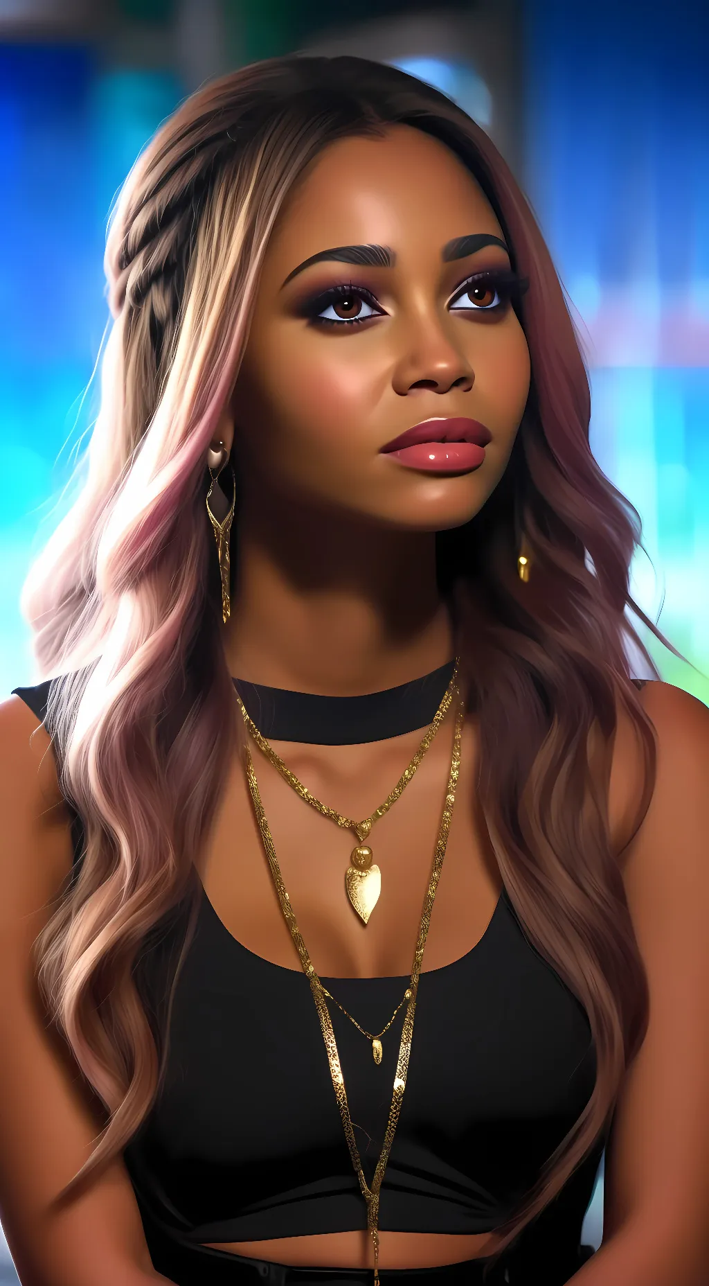 ai character: Tony topaz🔮🥀🐍 background