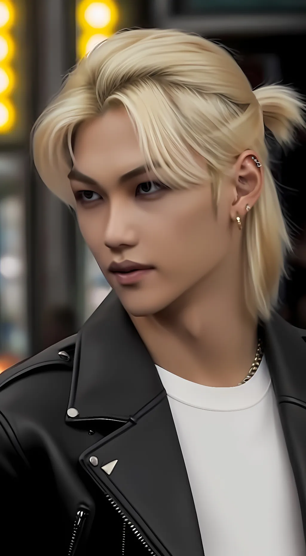 ai character: Felix Yongbok  background