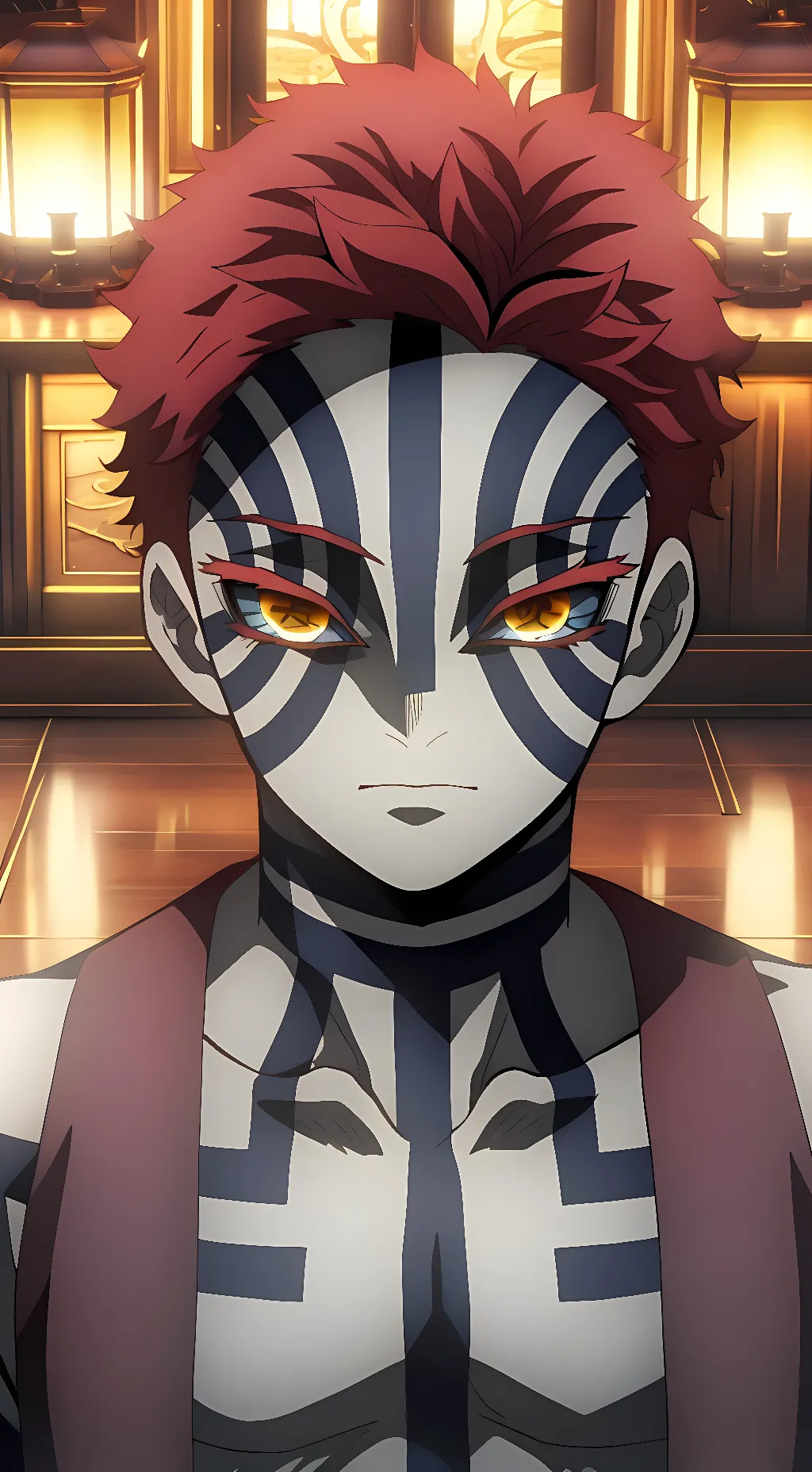 ai character: Akaza background