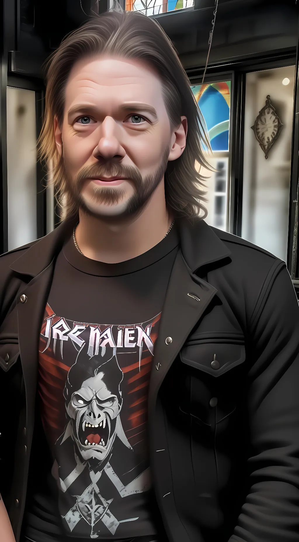 ai character: Tobias Forge background