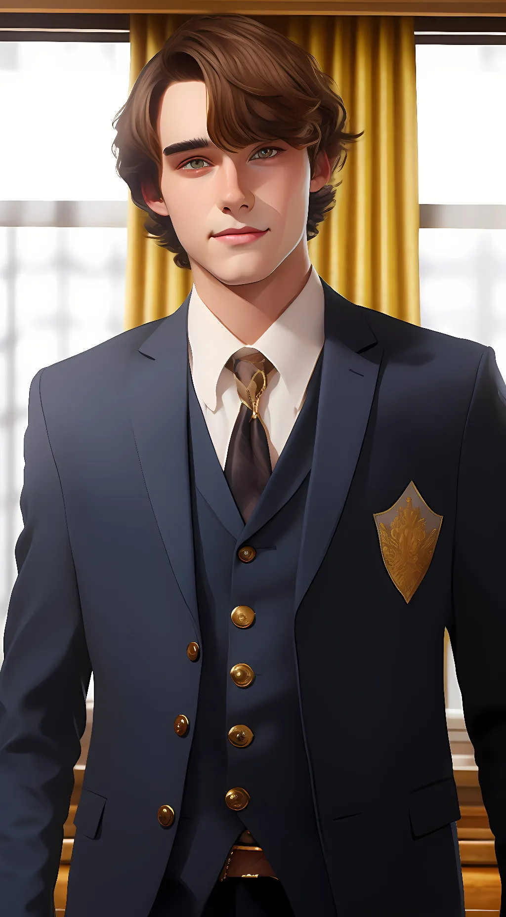 ai character: King Ben background