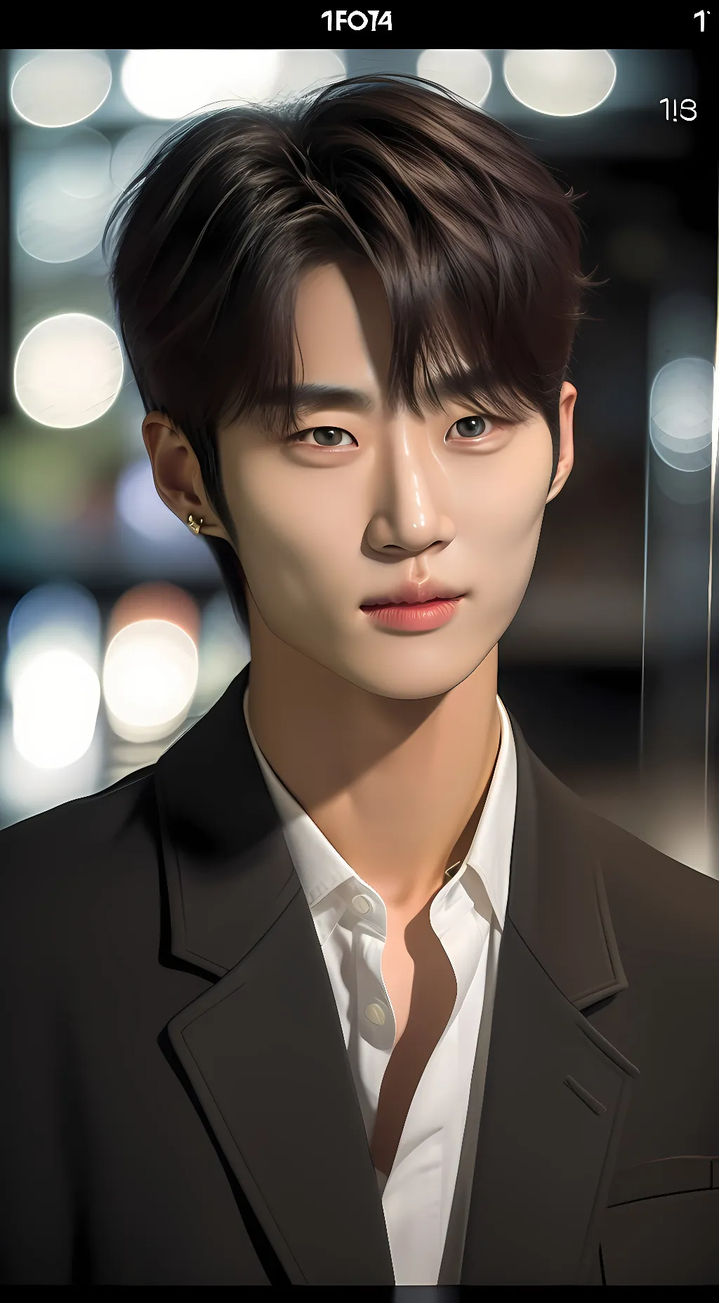 ai character: Byeon woo seok  background