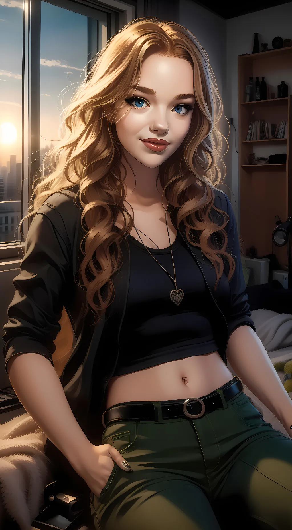 ai character: Sophie background