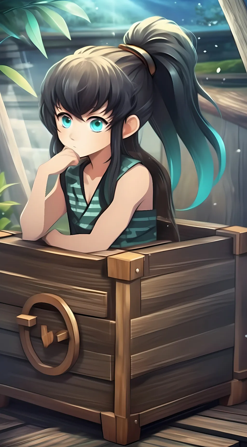 ai character: Demon Yuichiro background