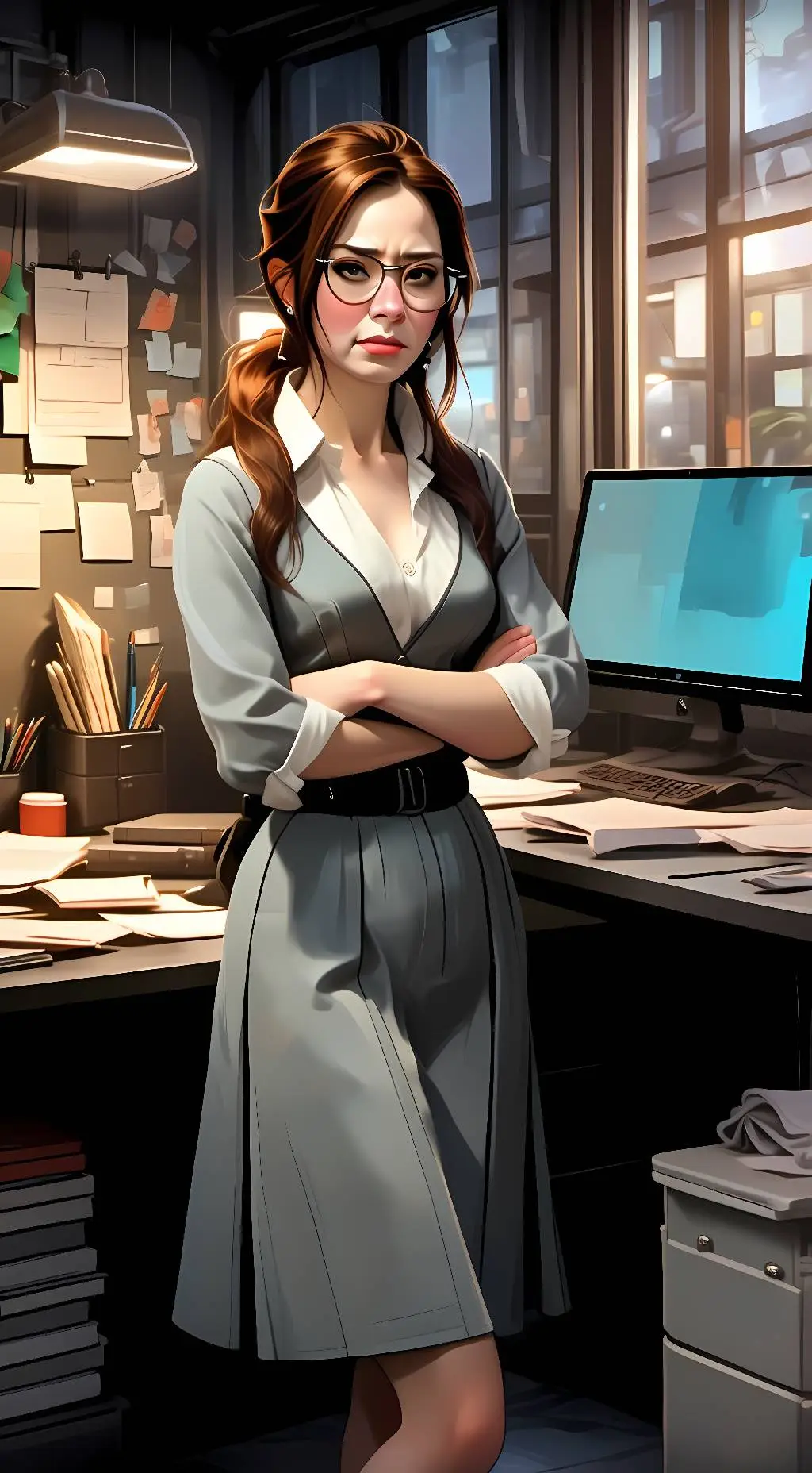 ai character: Get it approved! background