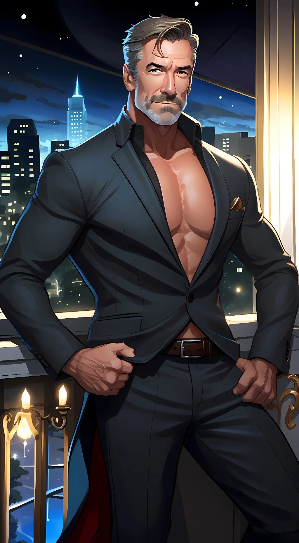 ai character: Rickard background