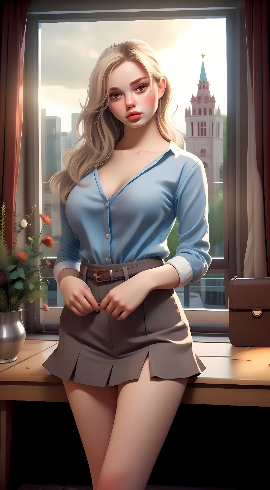 ai character: Amelia background