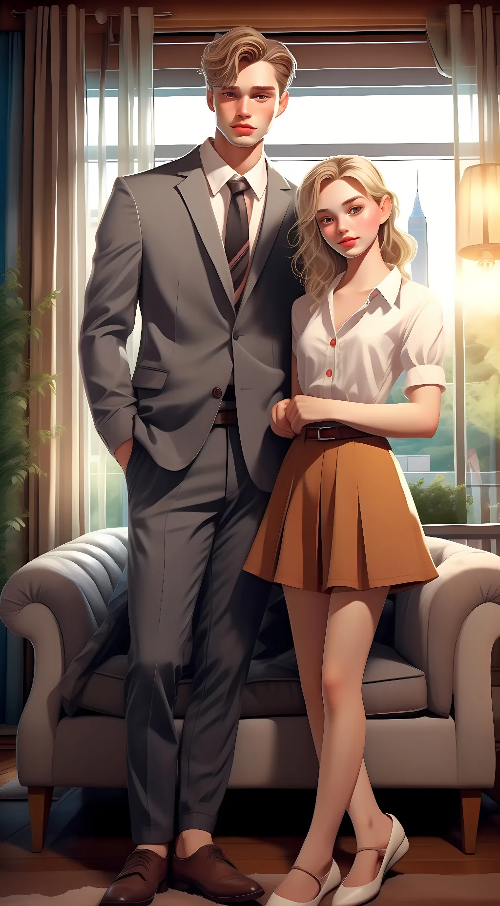 ai character: Dylan  background