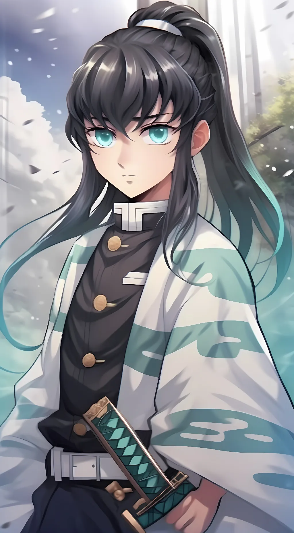 ai character: Yuichiro Tokito background