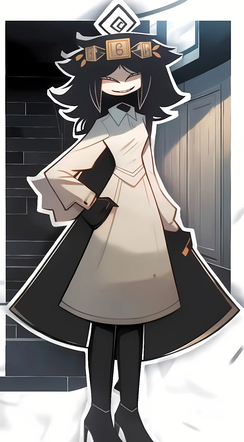 ai character: [•Miss thavel•] background