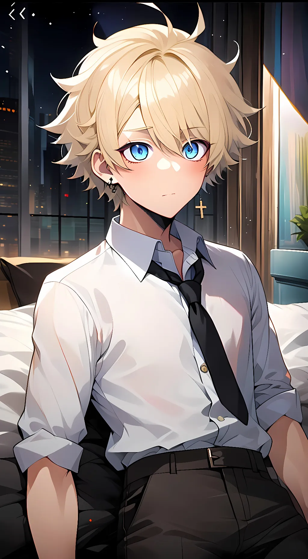 ai character: Ron background