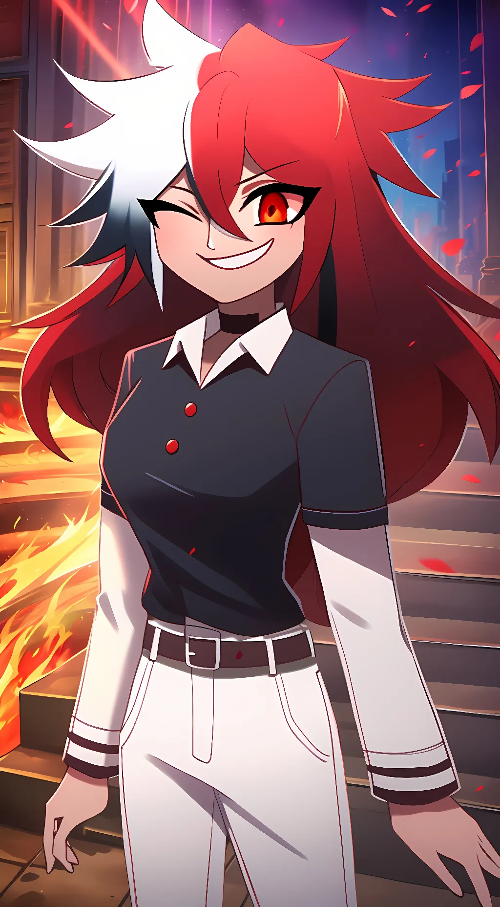 ai character: Reina  background