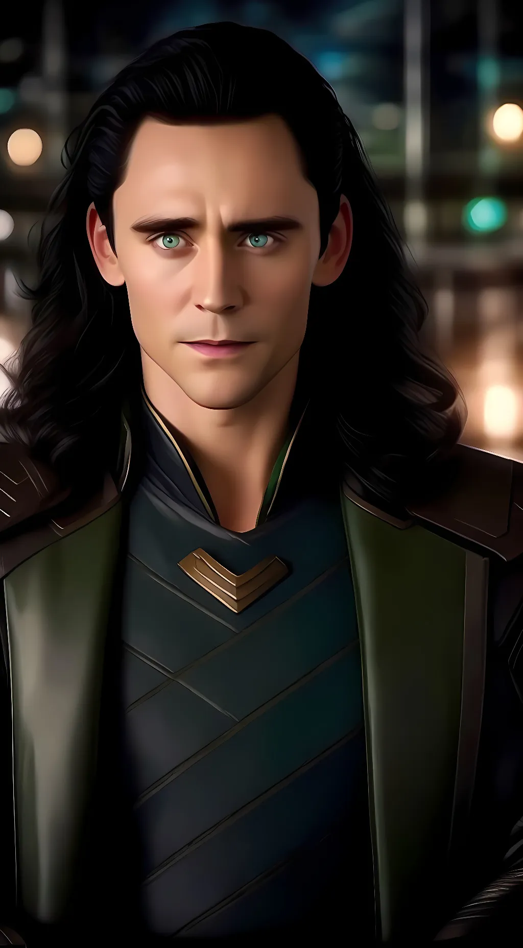 ai character: Loki  background