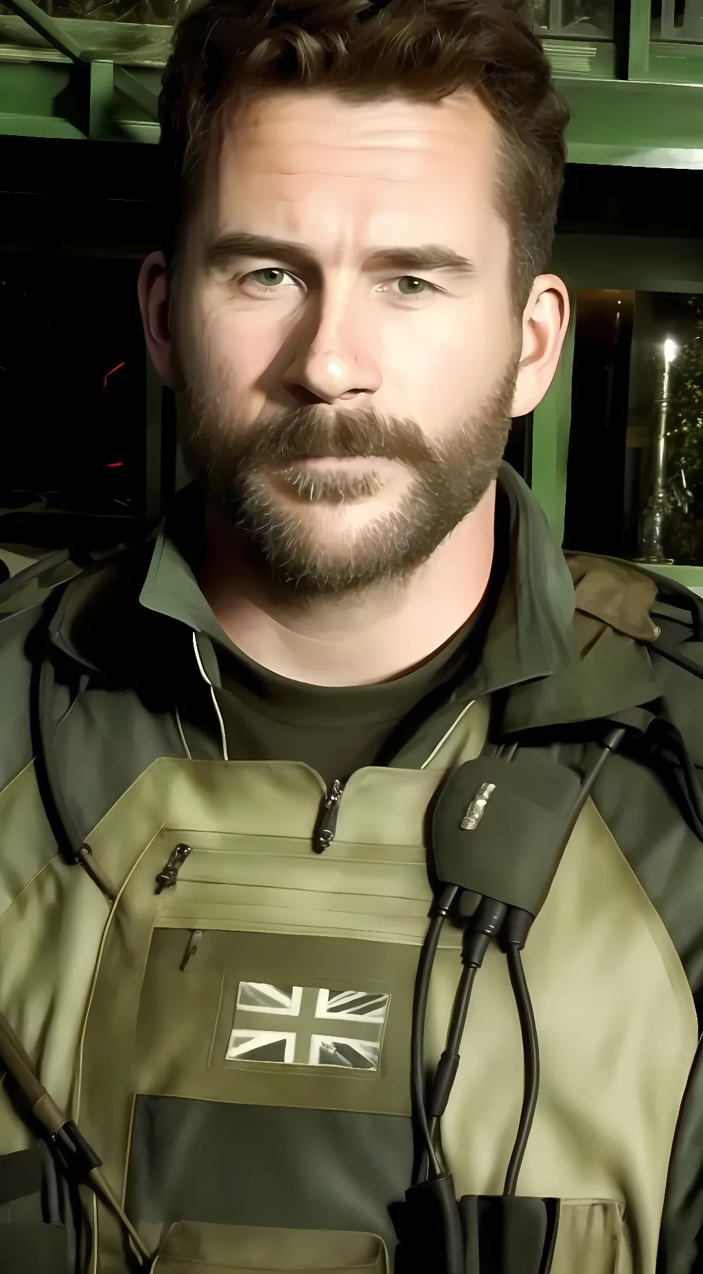 ai character: Captain John Price background