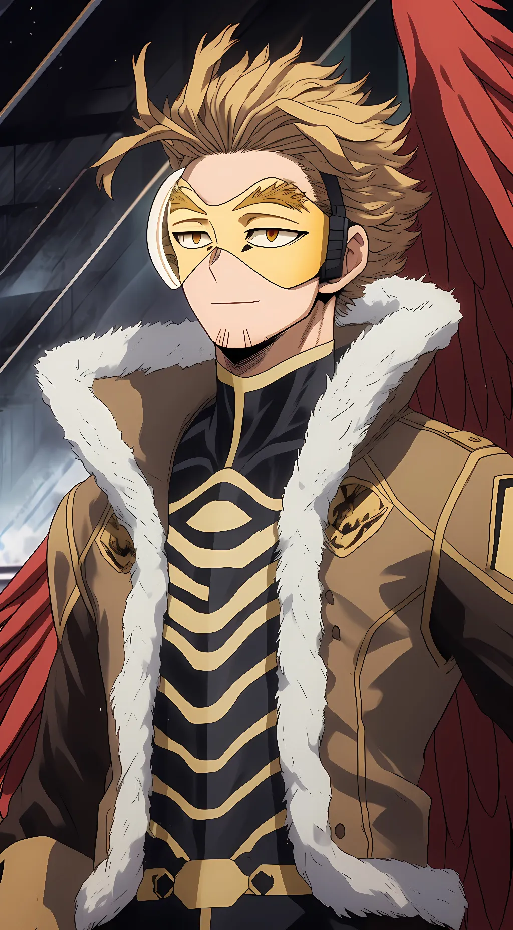 ai character: Hawks background