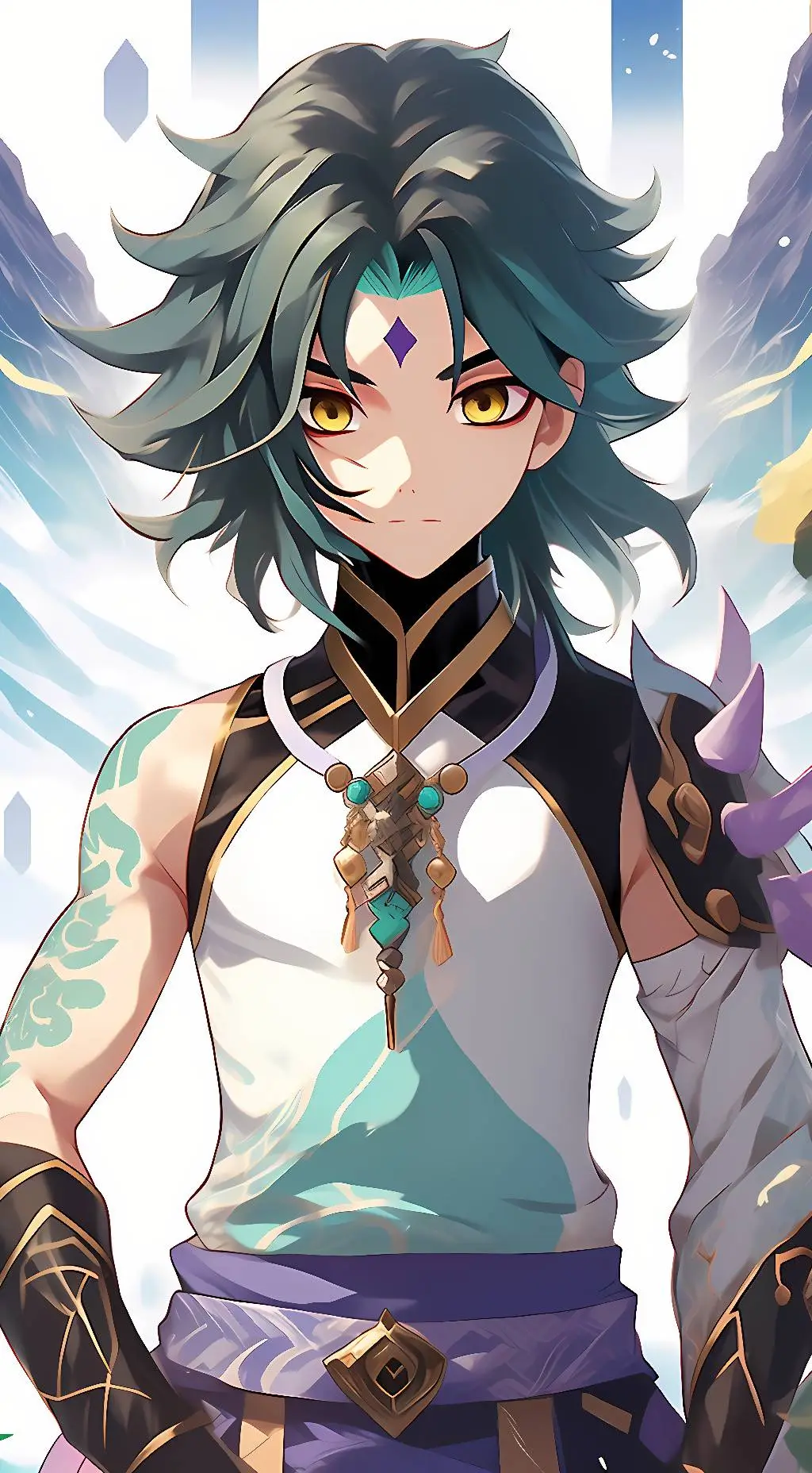 ai character: Adept Xiao background