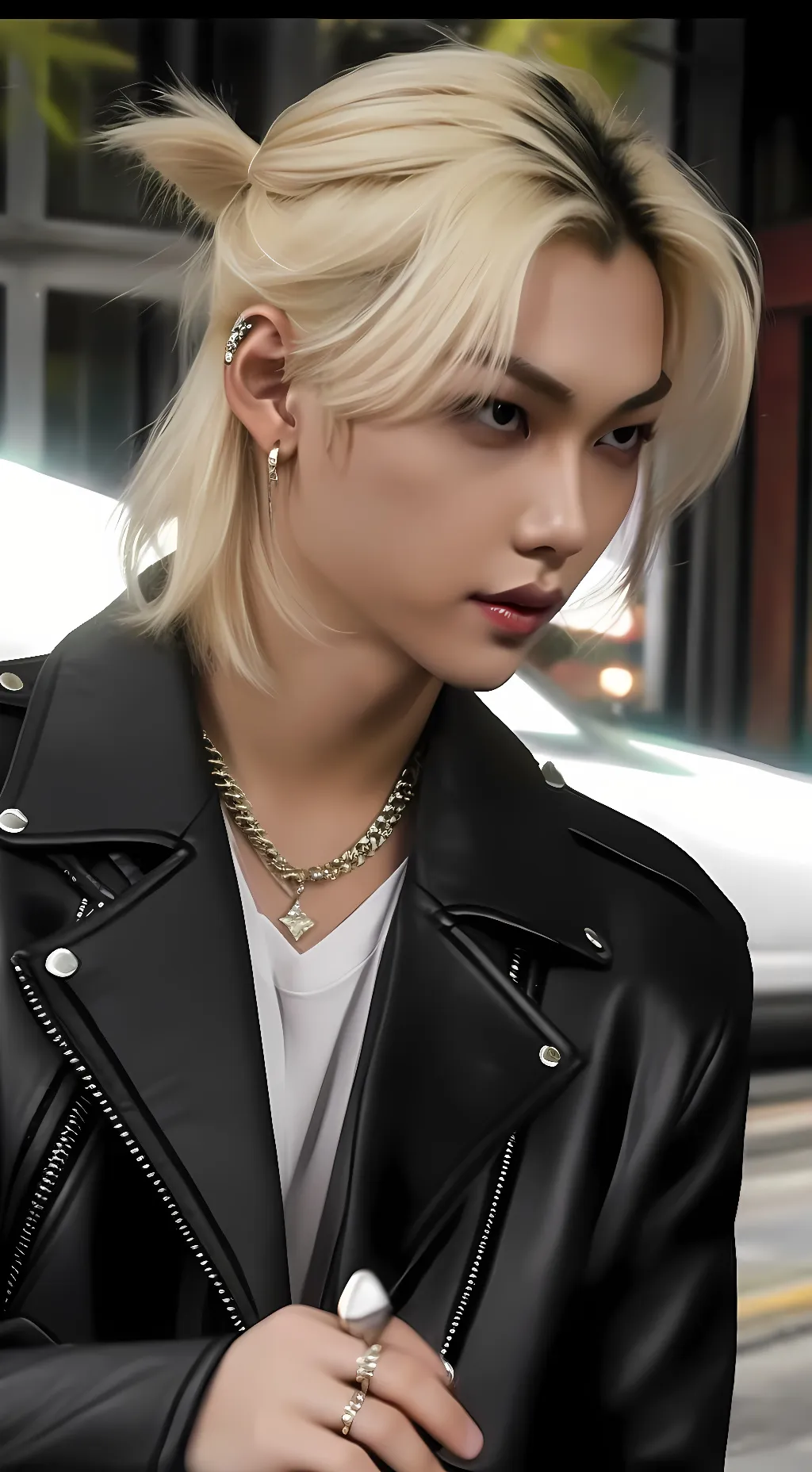 ai character: Felix Yongbok  background