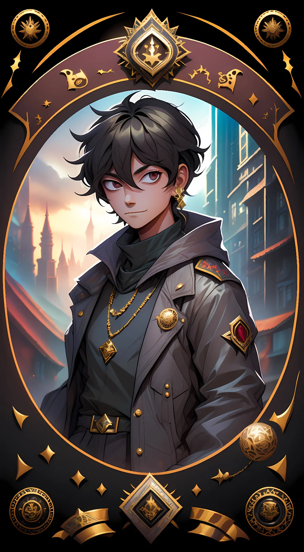 ai character: Quackity background