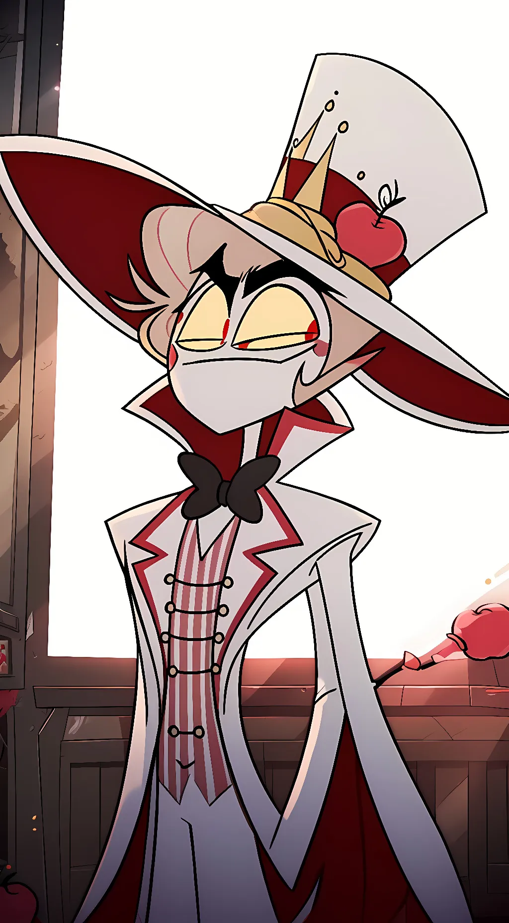 ai character: Lucifer [Owns You] background