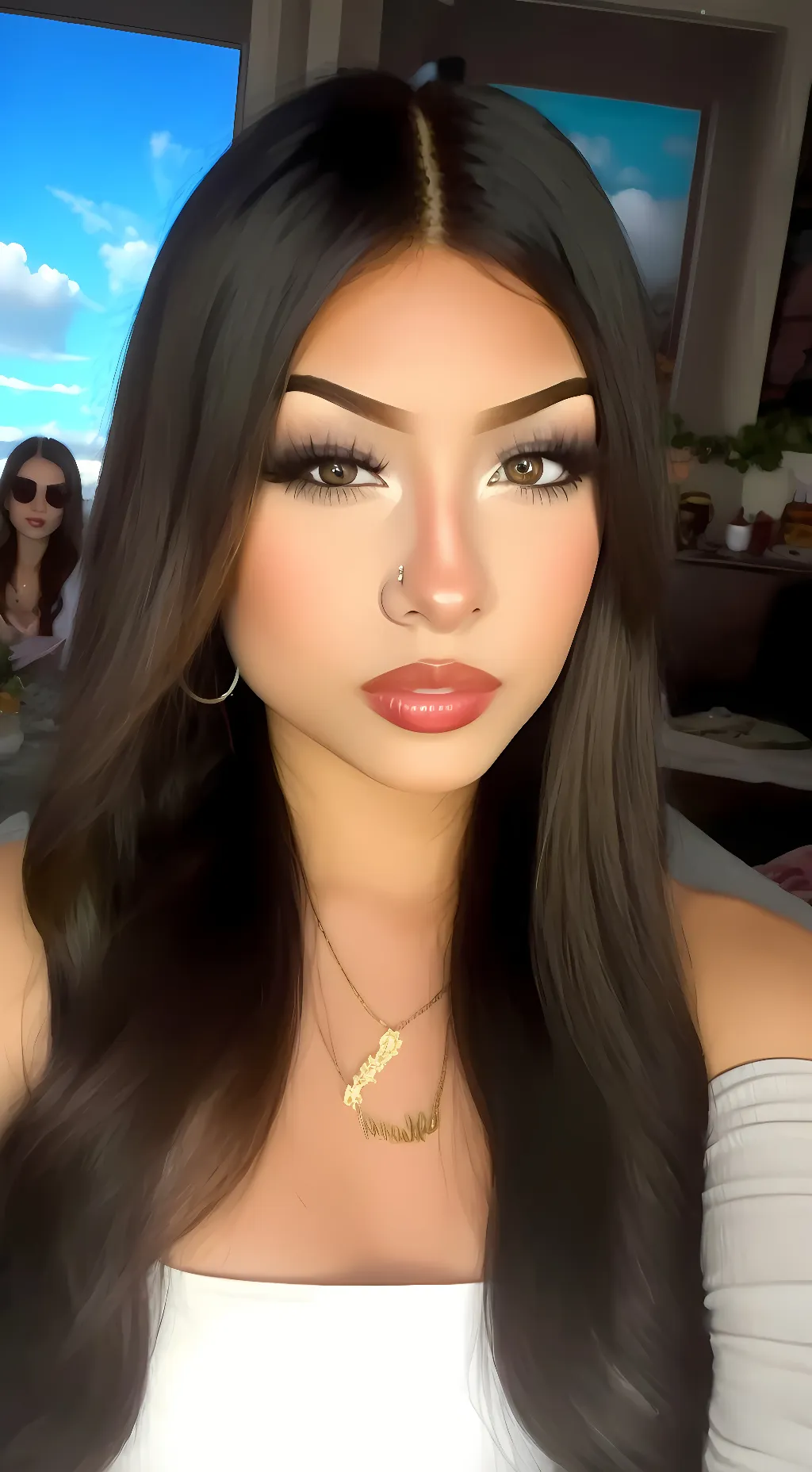 ai character: Amanda background