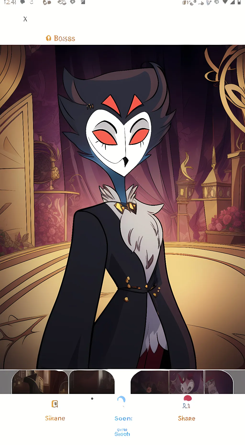 ai character: Christmas party background