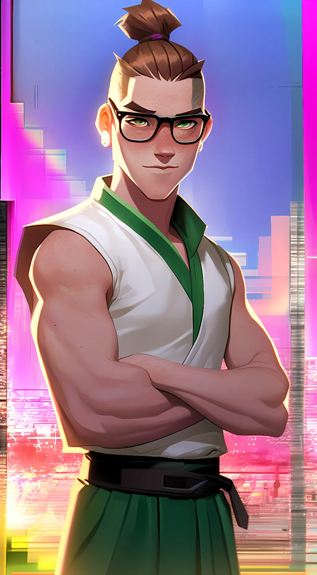 ai character: 🪷/Juniper /🪷 background