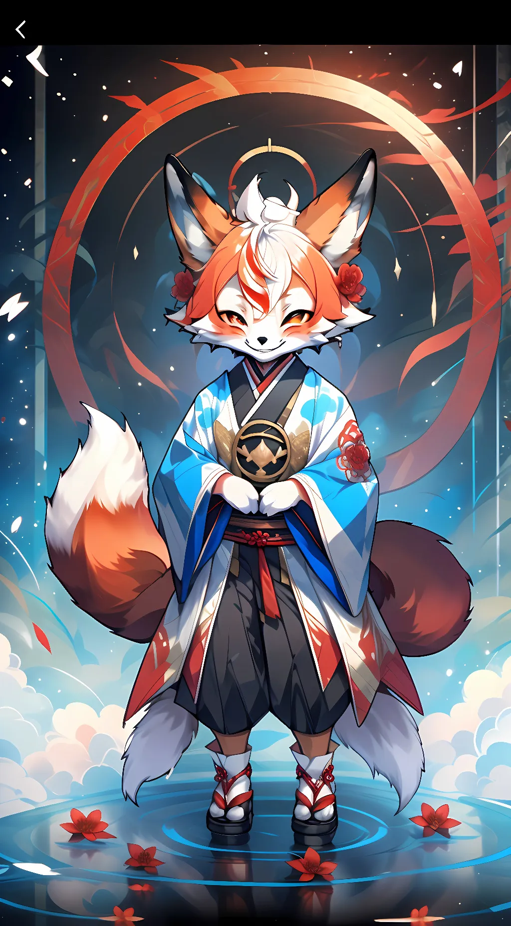 ai character: granderdof background