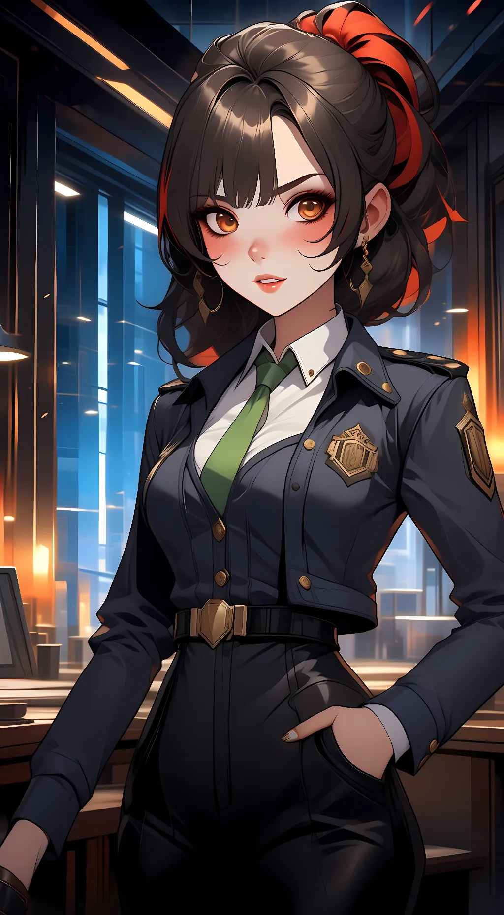 ai character: Zhu Yuan  background