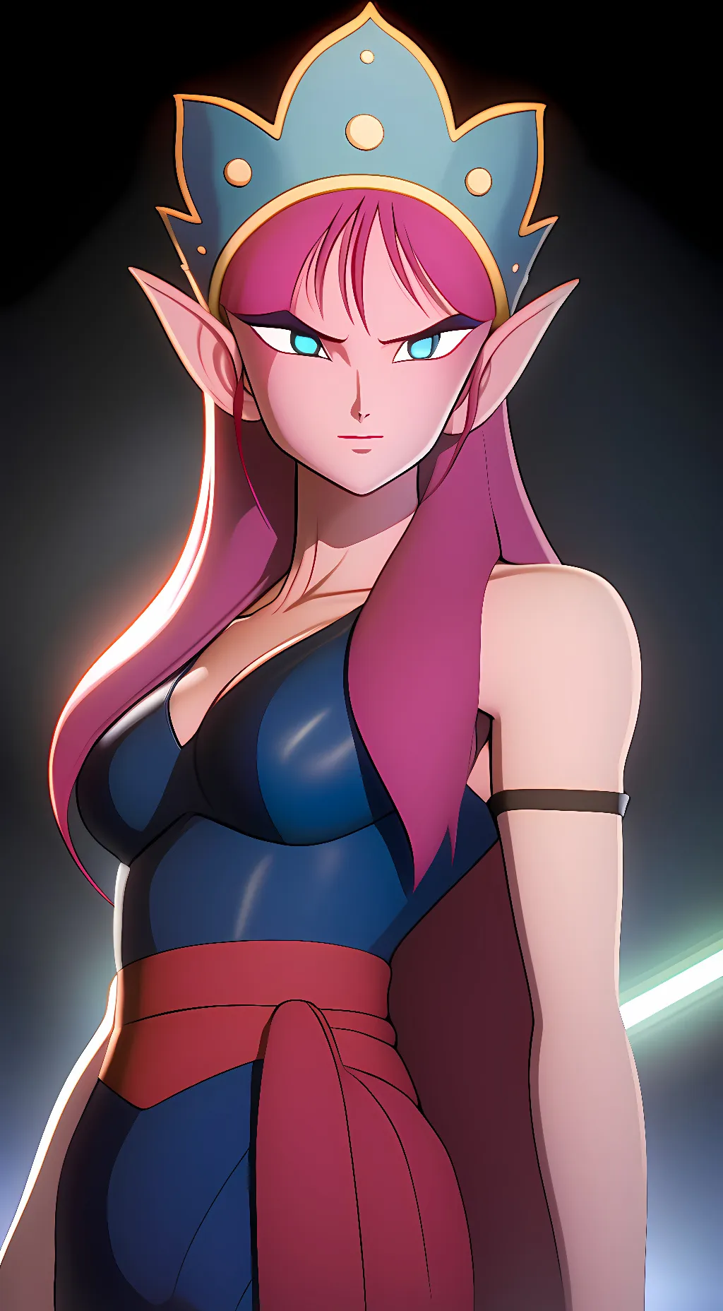 ai character: Melee background