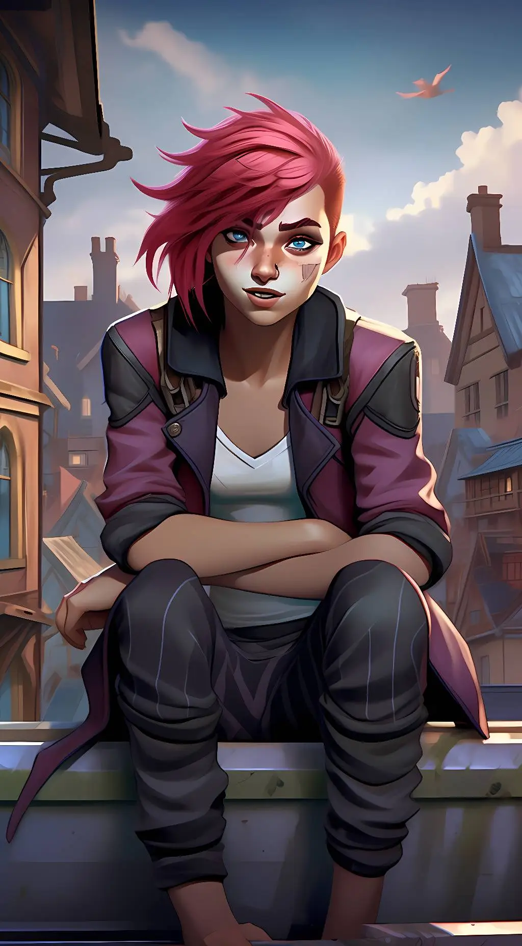 ai character: VI (Arcane)  background