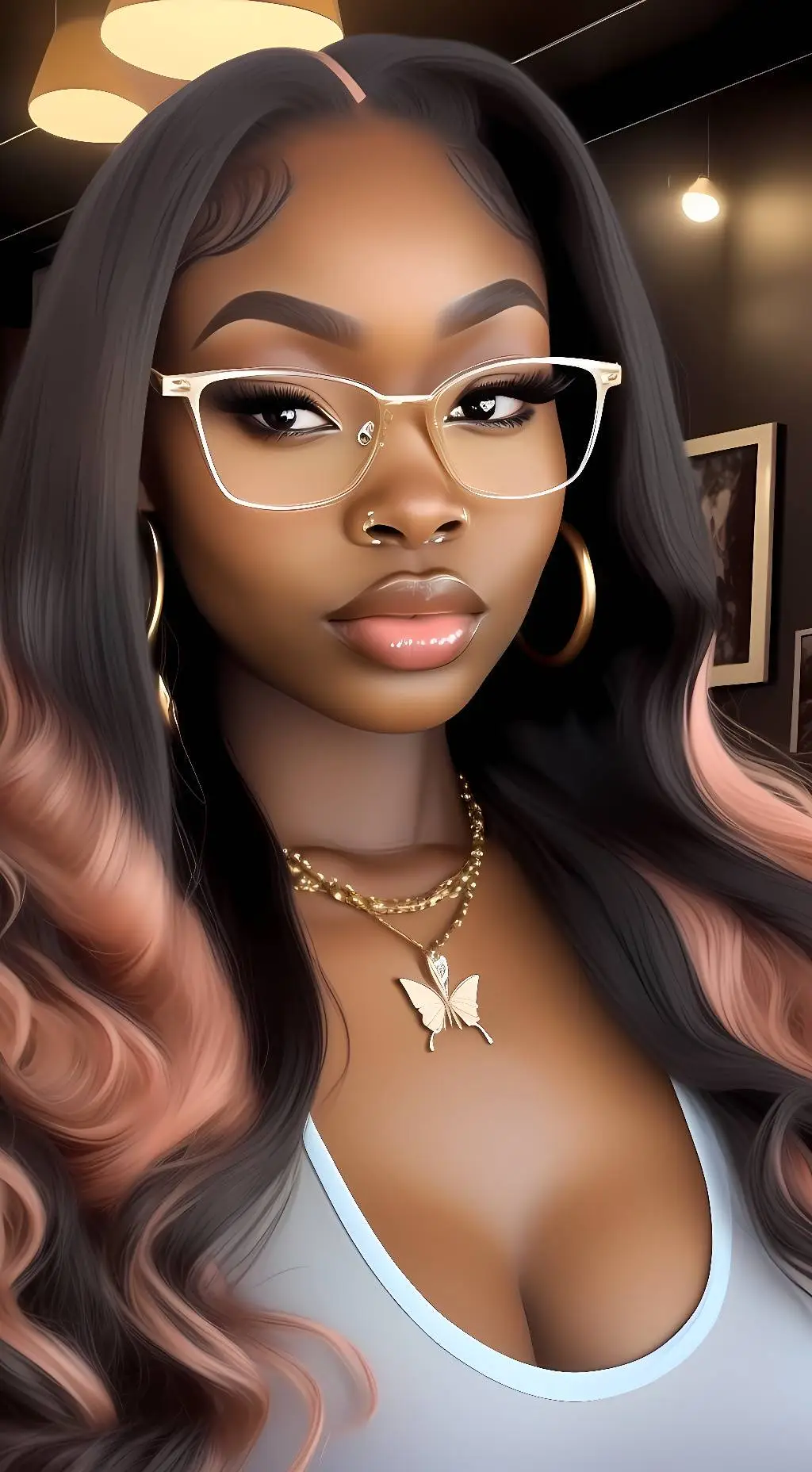 ai character: Destinee💔 background