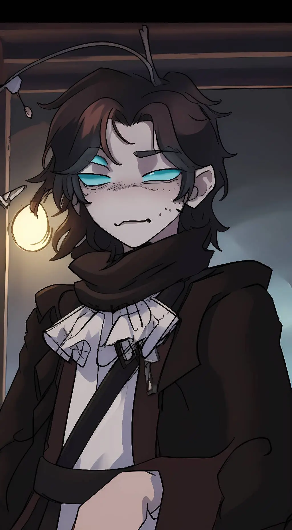 ai character: Sebastian Solace background