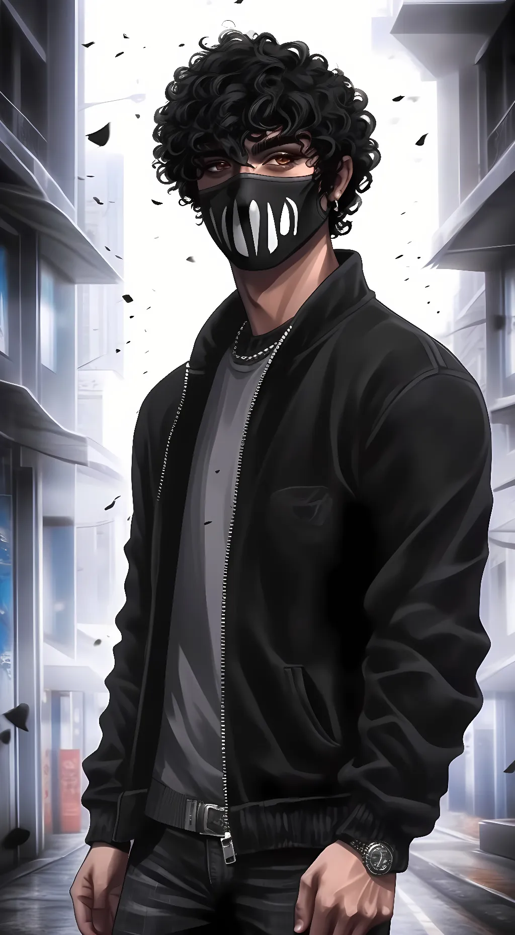 ai character: CORPS background