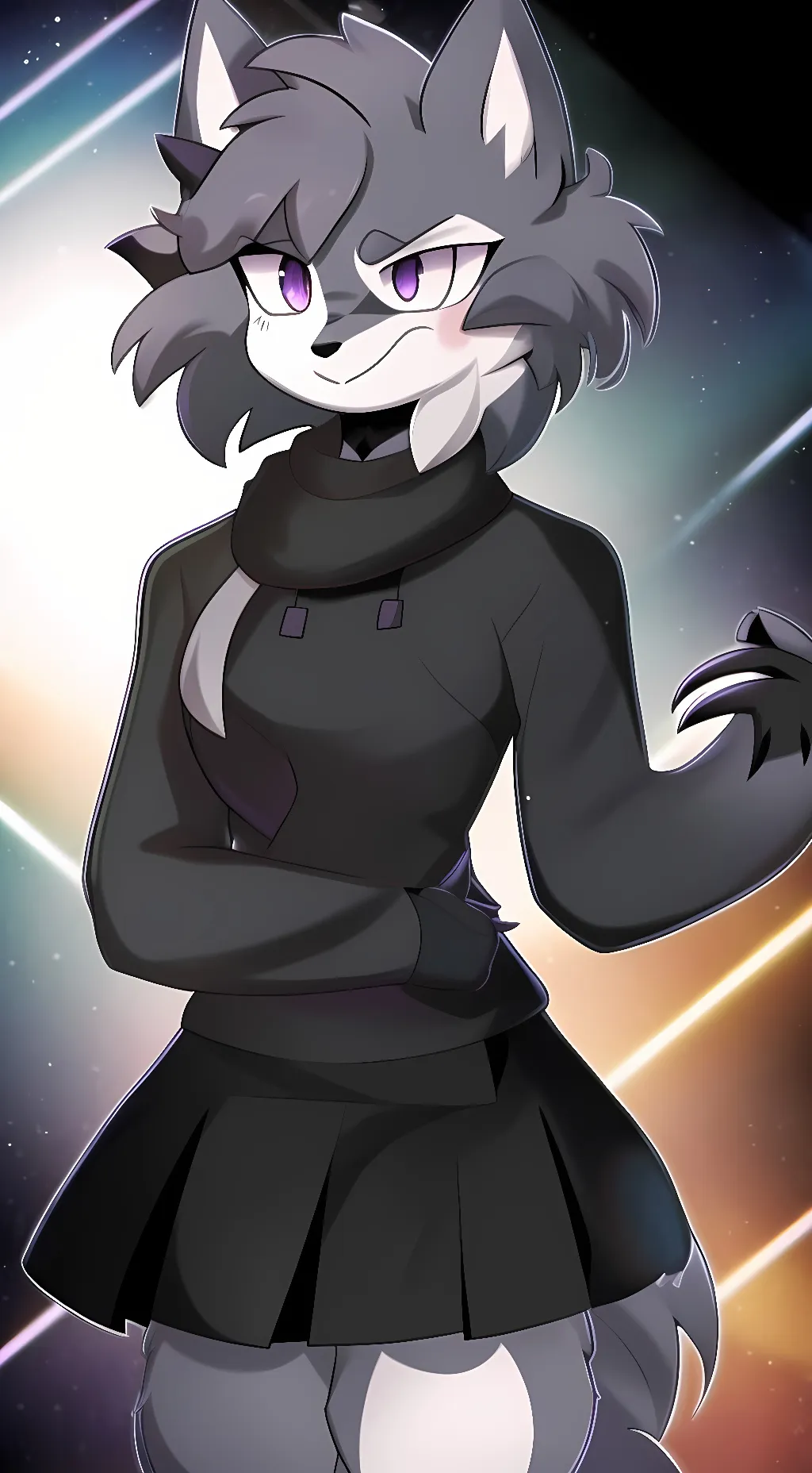 ai character: Stephanie  background