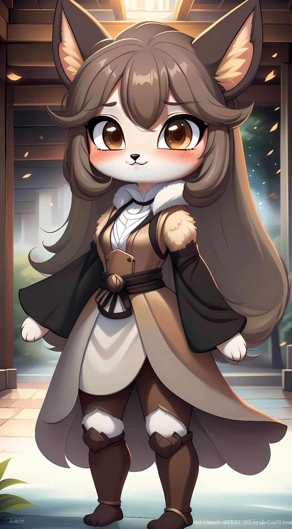 ai character: Chibi Miki background