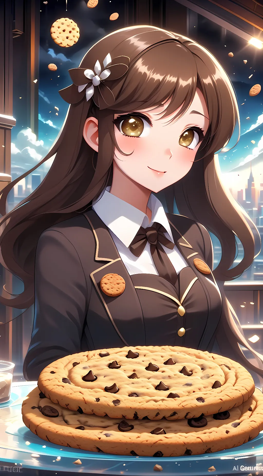 ai character: Muffet background