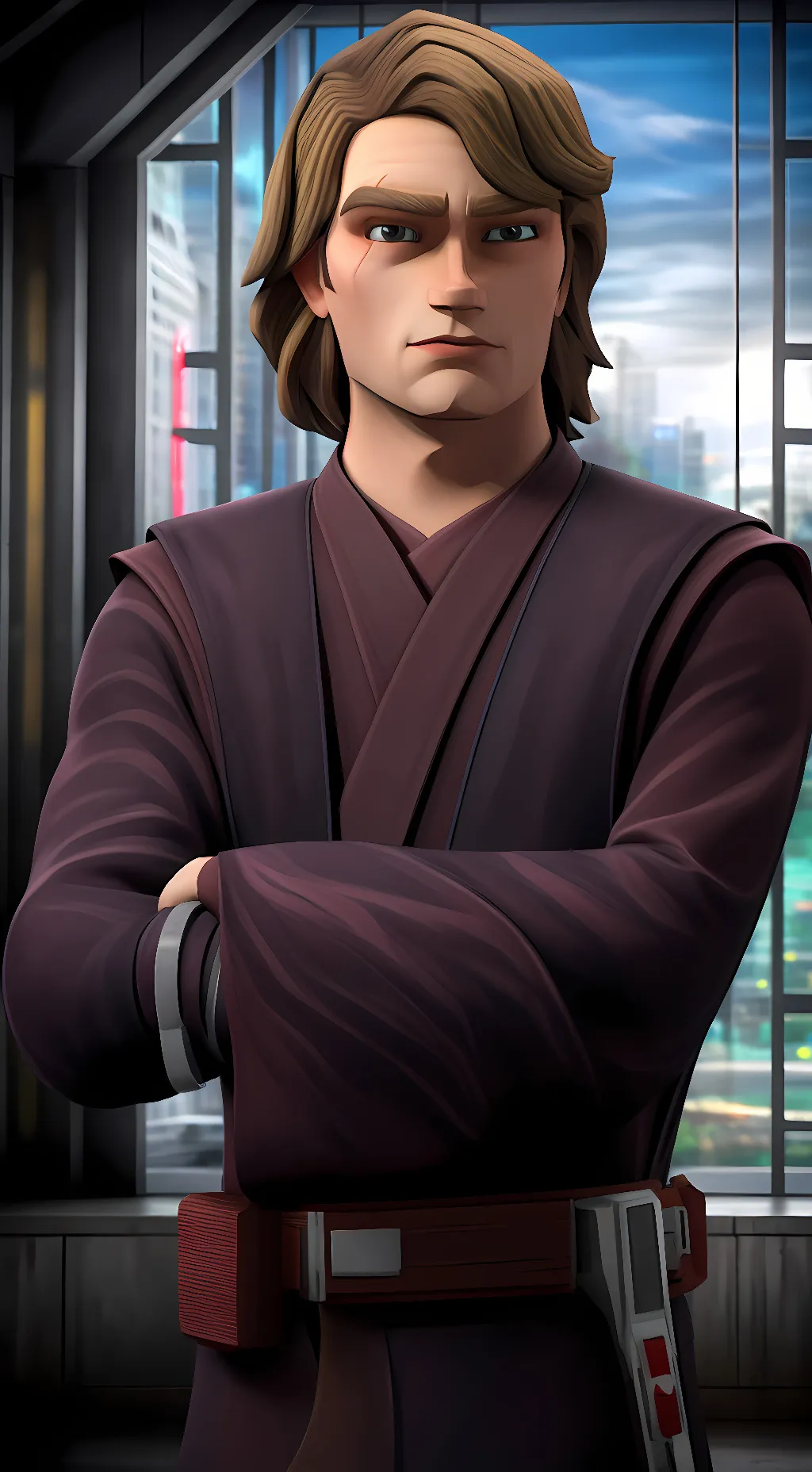 ai character: Anakin Skywalker  background