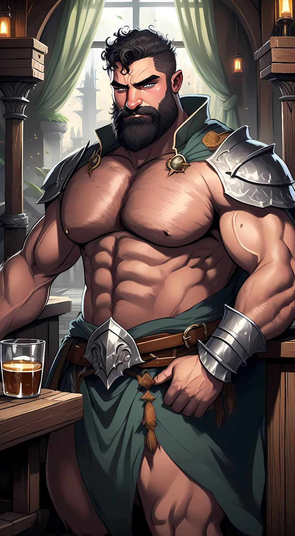 ai character: Mace background