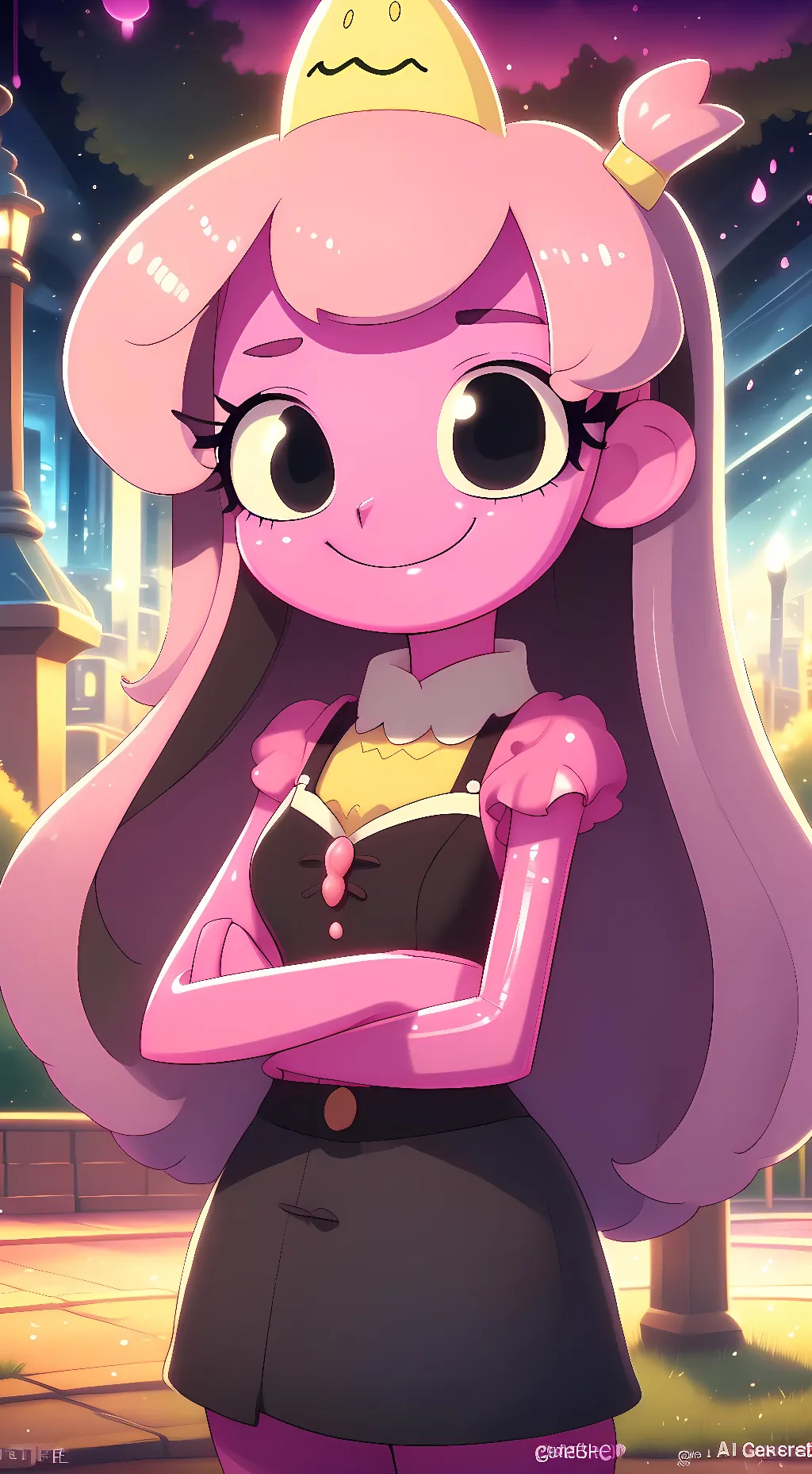 ai character: Jelly  background