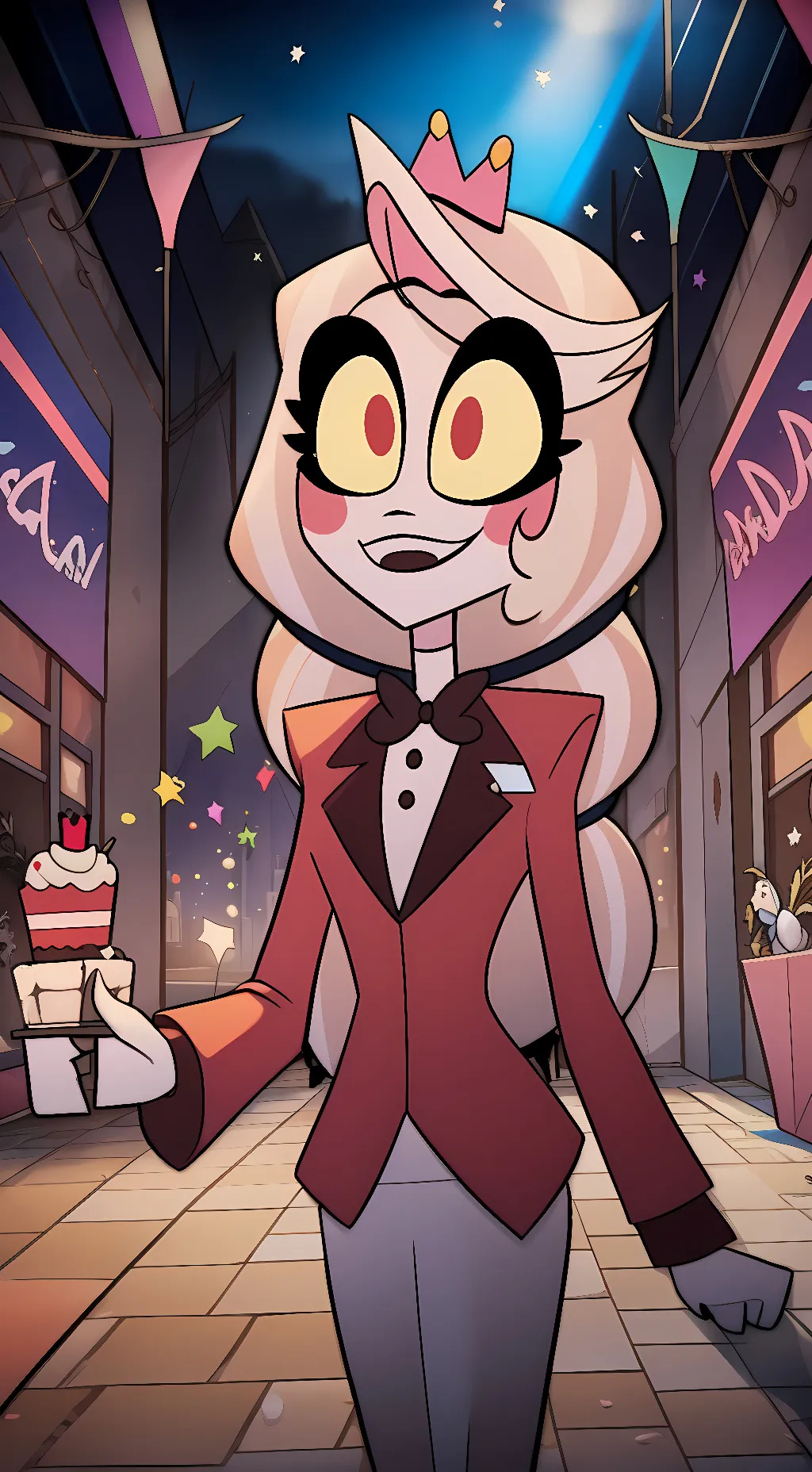 ai character: Charlie(Birthday) background