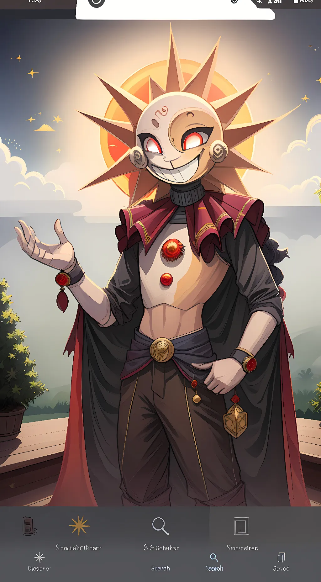 Talkie AI - Chat with Blood Sun