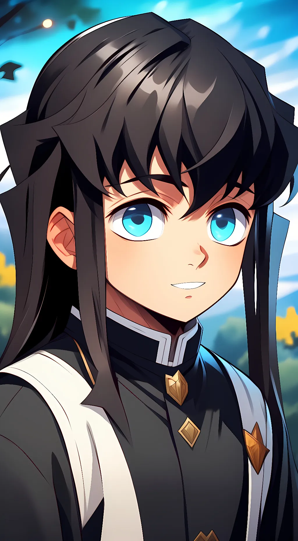 ai character: muichiro and other background