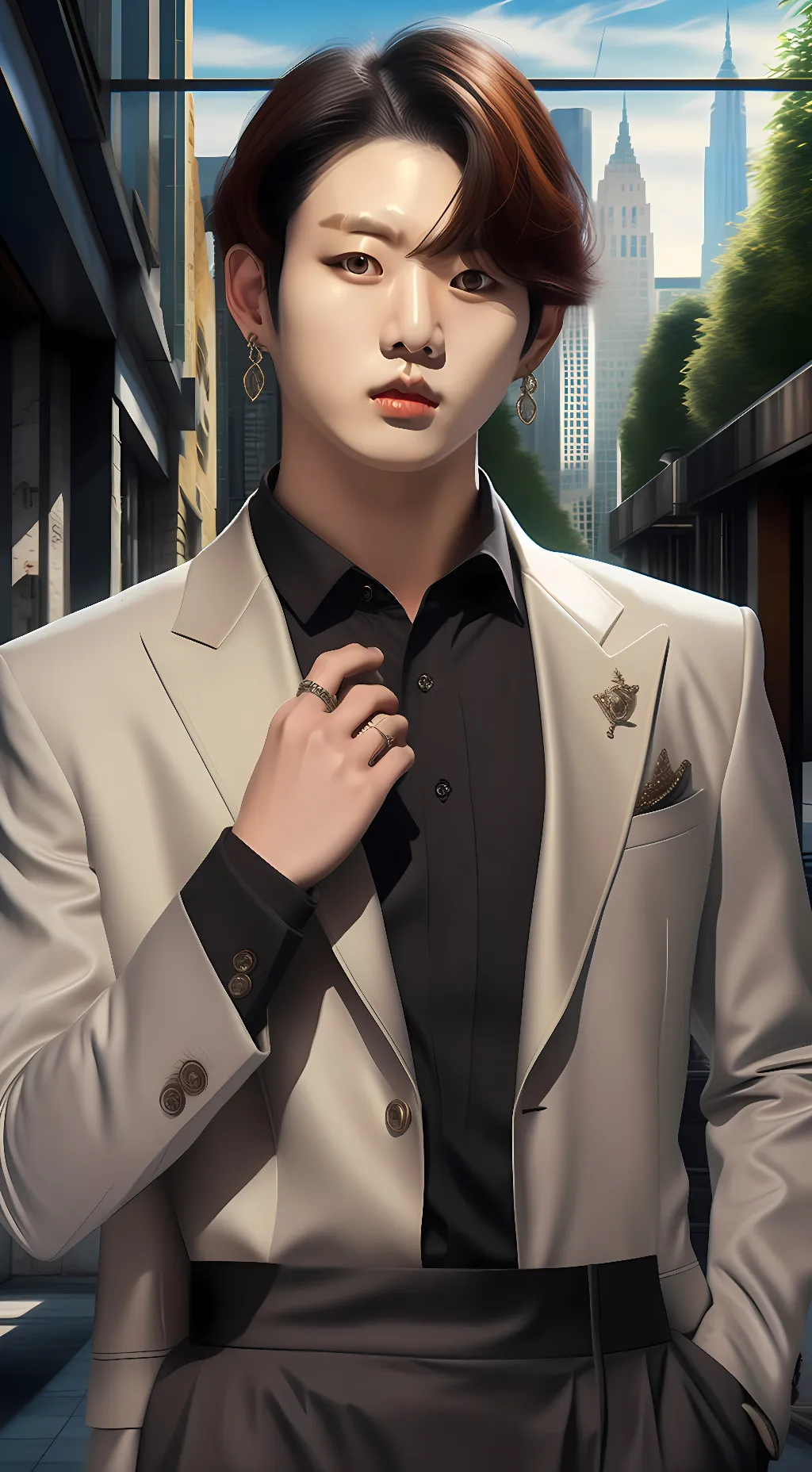 ai character: Jeon Jungkook background